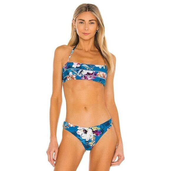 New. Pilyq floral bikini set.  Large. Retail $148 - Picture 2 of 11